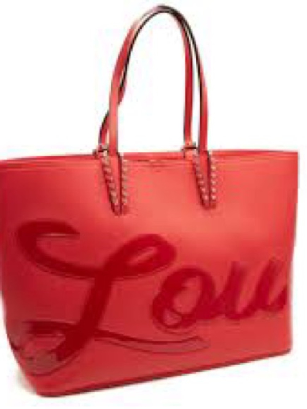 ‼️WOW‼️Christian L Luxury Red Accent Tote Bag -NWOT‼️❤️